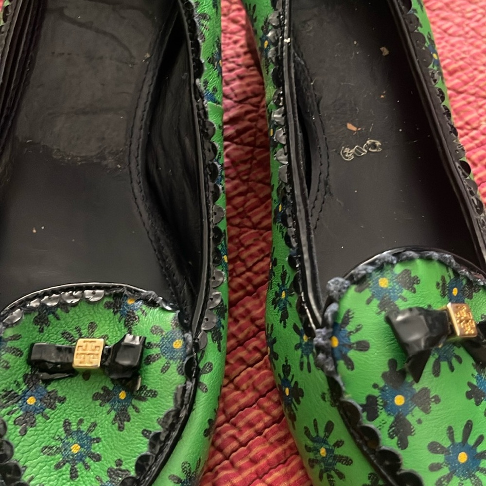 Unique Tory Burch shoes.